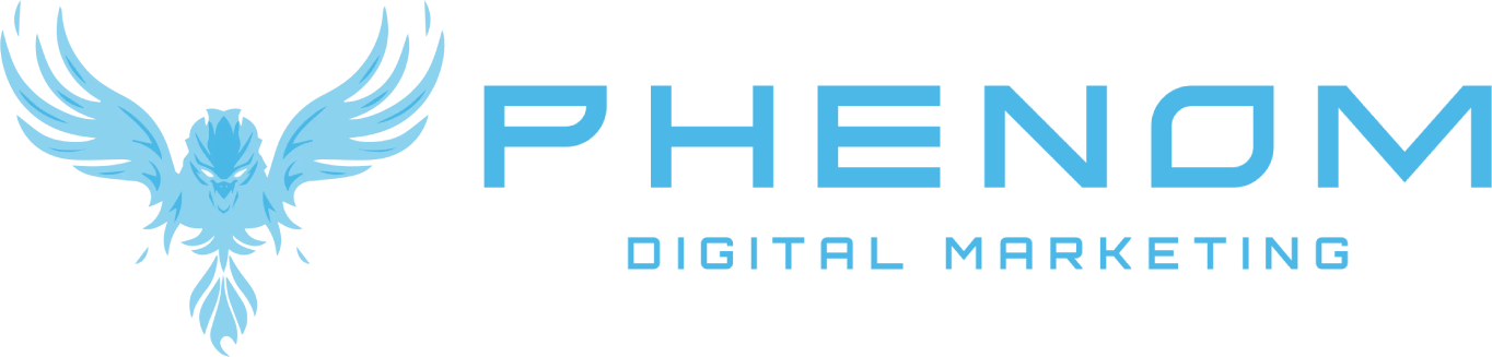 logo for phenom digital marketing