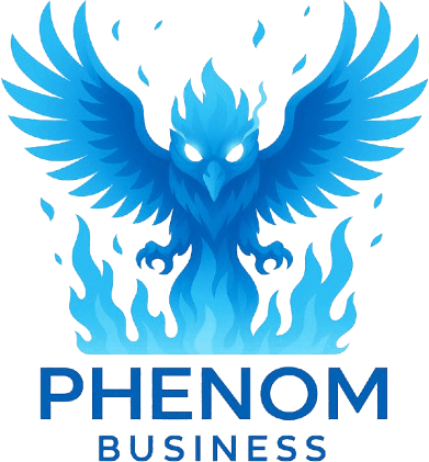logo for phenom business